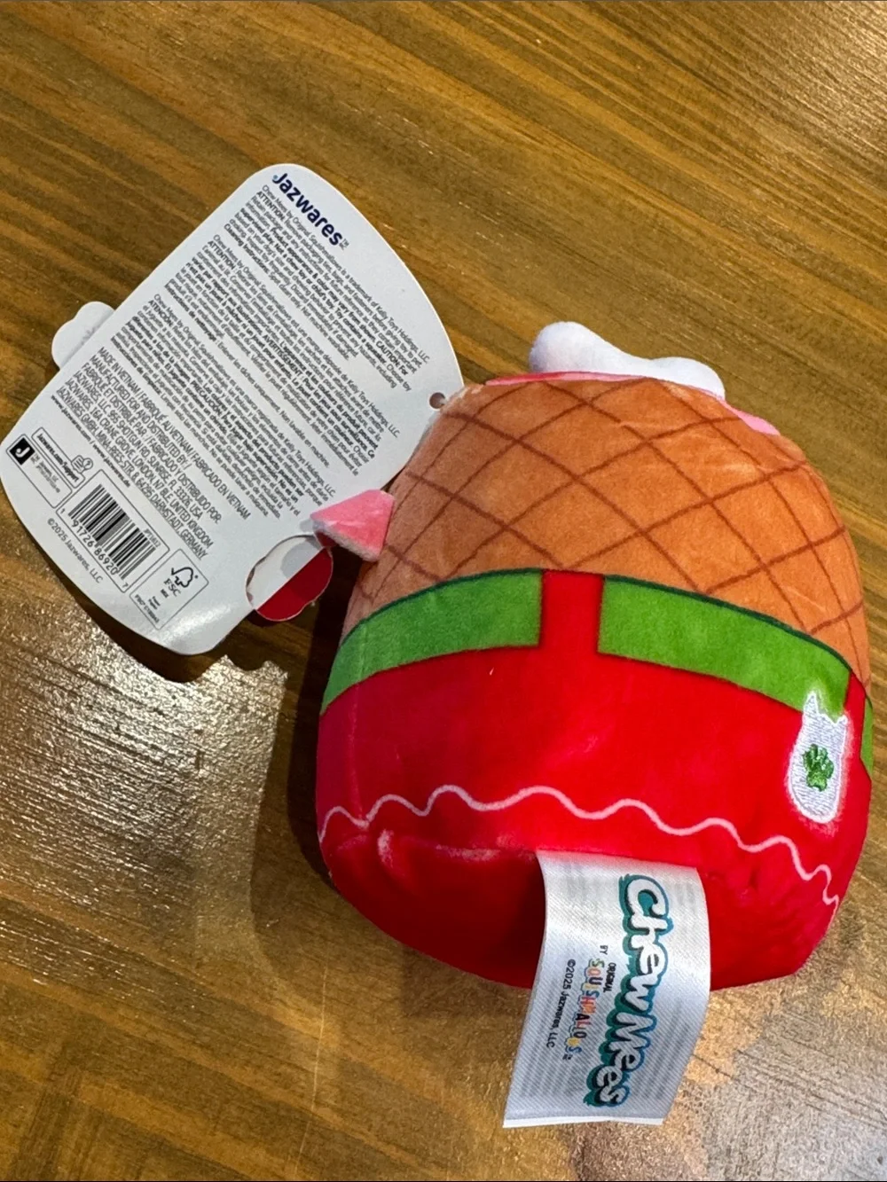 ChewMees by Squishmallows - Festive Holiday Plush Dog Toys - set of 4